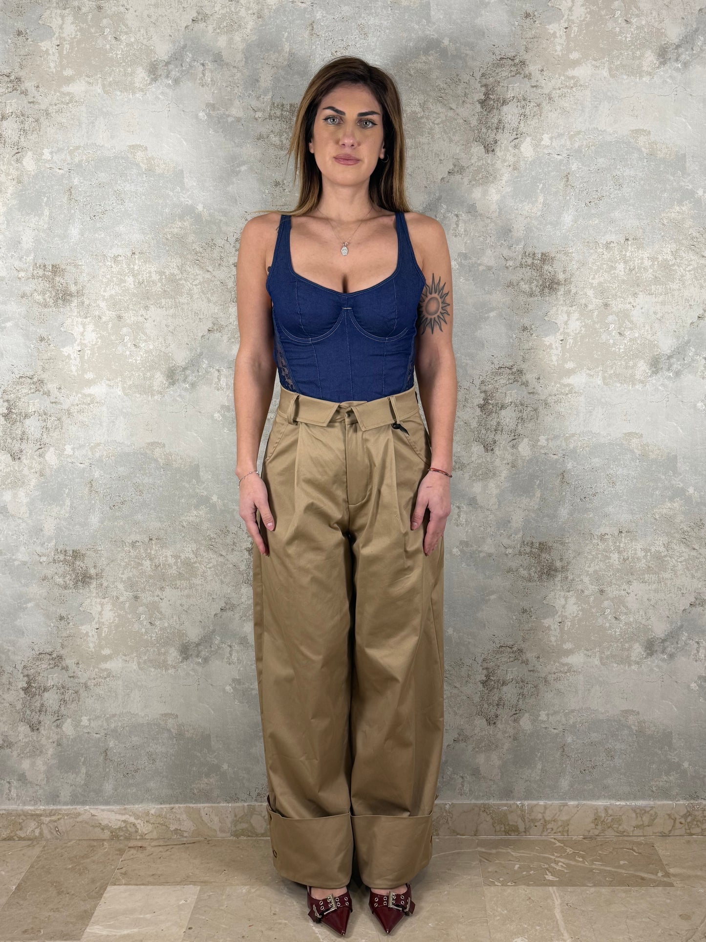 PANTALONE PIEGONE (Lumina)