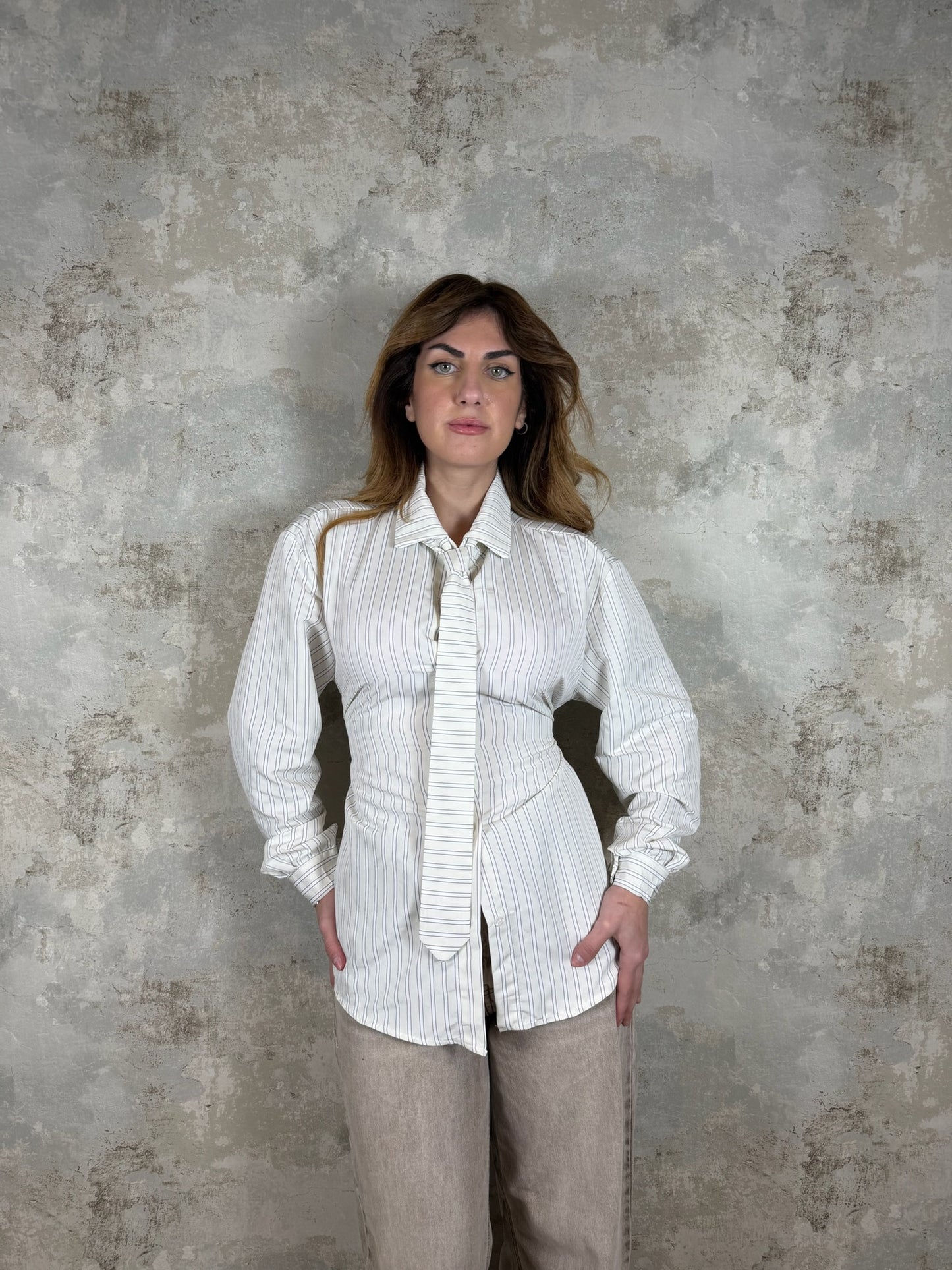 CAMICIA CRAVATTA