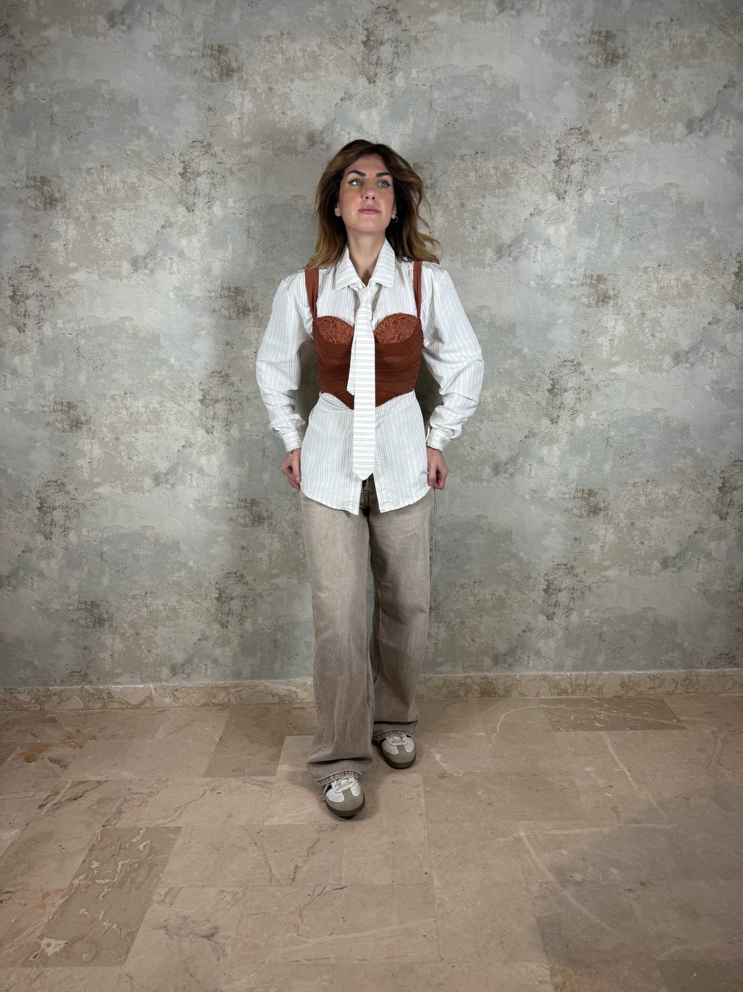 CAMICIA CRAVATTA