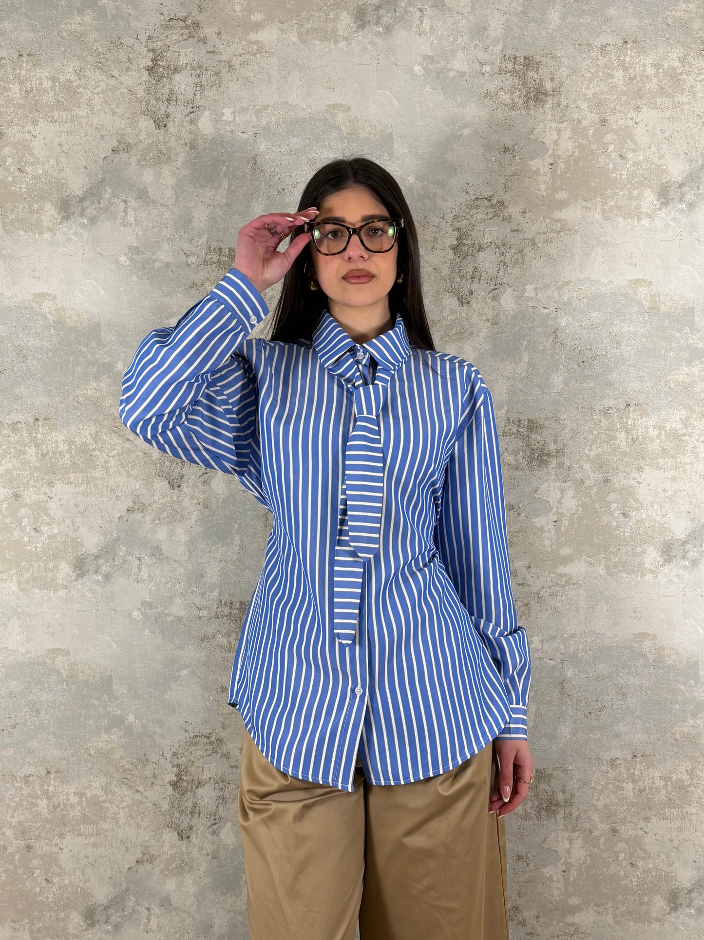 CAMICIA CRAVATTA